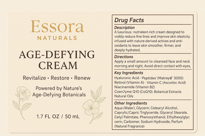 Essora Naturals.  Wrinkle Reduction Serum