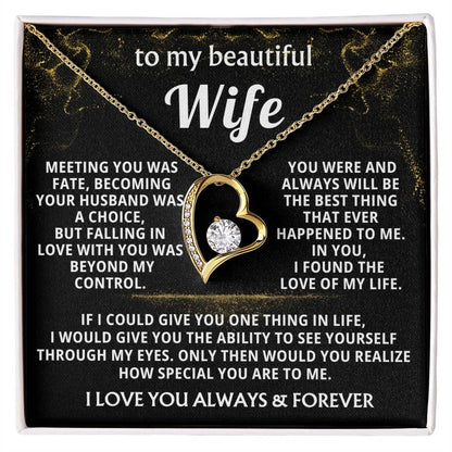 To My Beautiful Wife - I found the love of my life